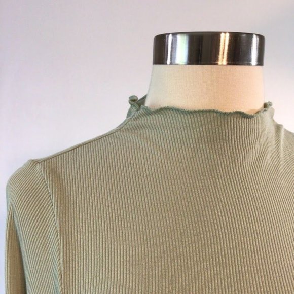 Hello Molly Think It Over Prima Donna Bodycon Dress in Khaki Green Size 4 NEW - Picture 8 of 10